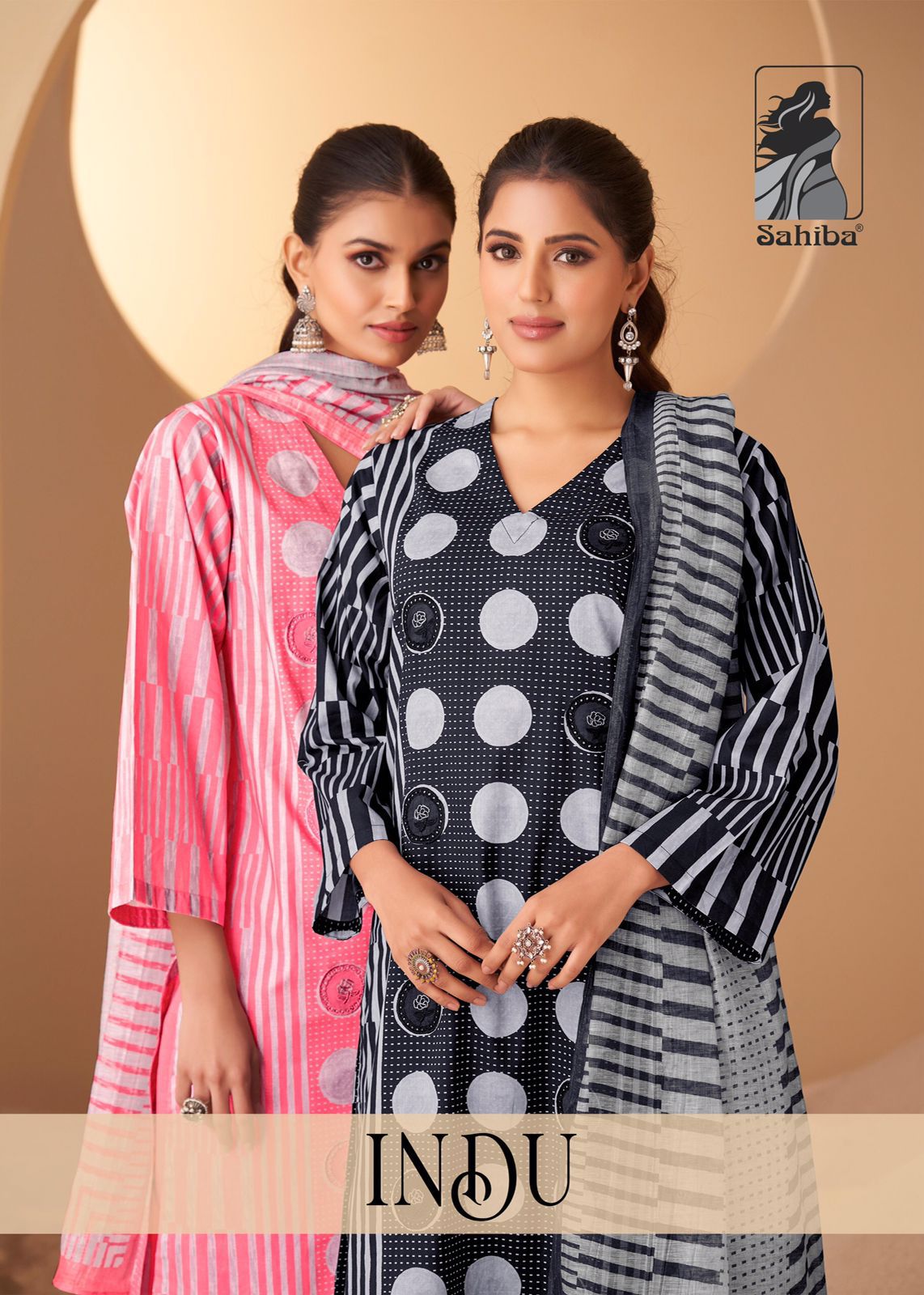 Indu Sahiba Cotton Lawn Pant Style Suits Supplier Ahmedabad