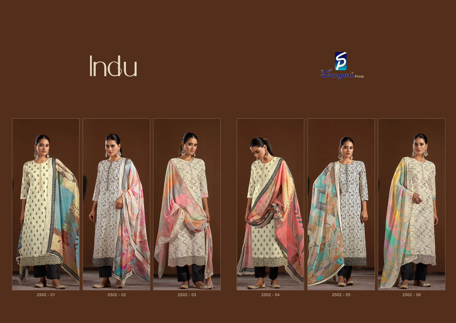 Indu Sargam Prints Cambric Pant Style Suits Manufacturer Gujarat