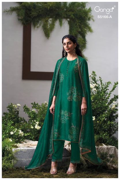 Ines S5166 Ganga Russian Silk Pant Style Suits Wholesale Price