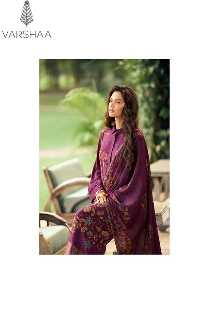 Ink Stories Varshaa Viscose Muslin Pant Style Suits Supplier Gujarat