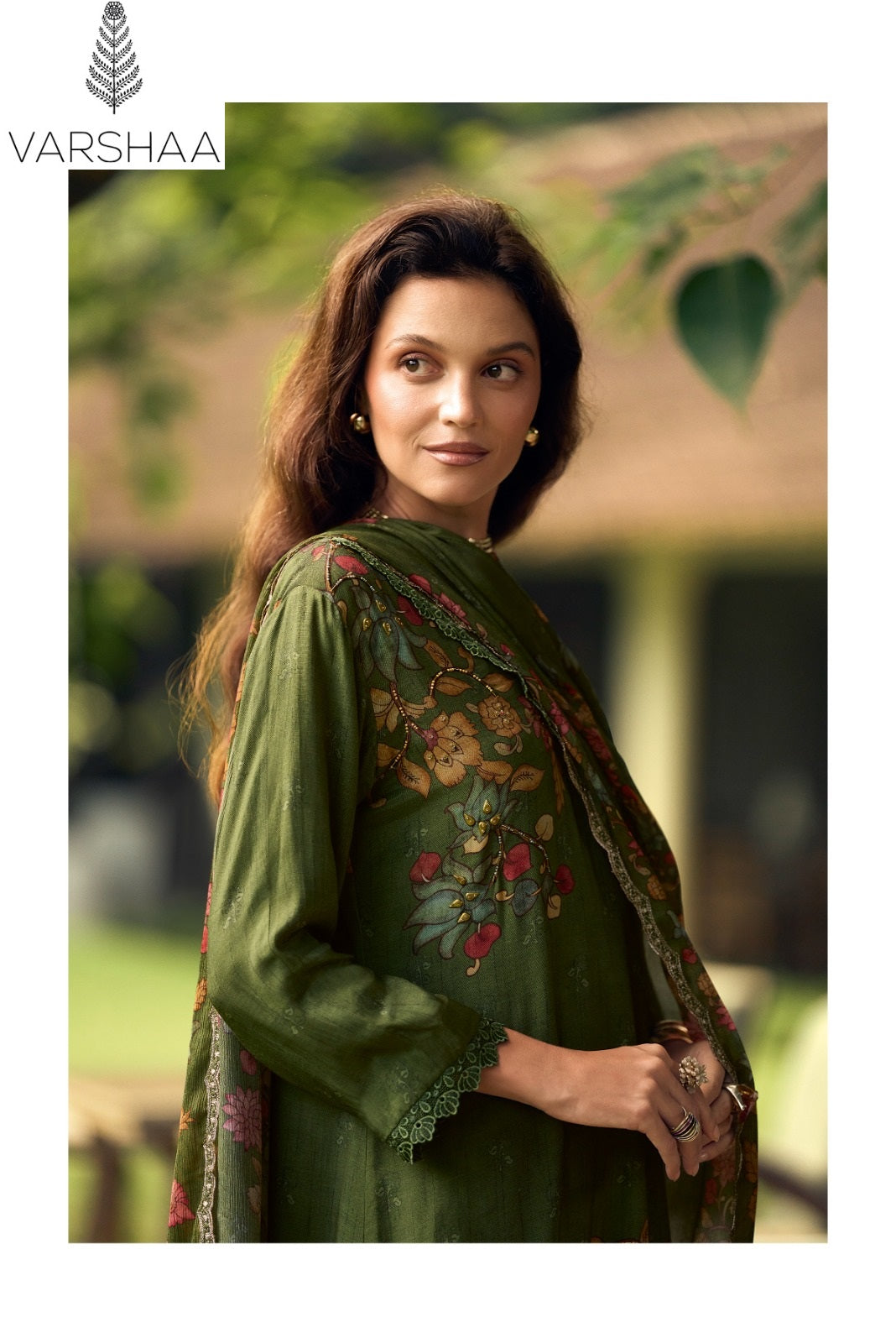 Ink Stories Varshaa Viscose Muslin Pant Style Suits Supplier Gujarat