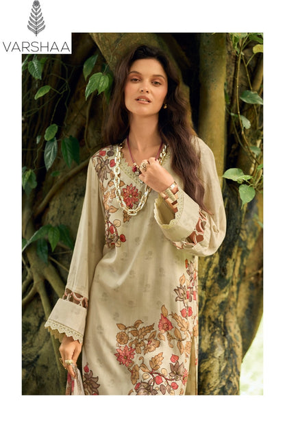 Ink Stories Varshaa Viscose Muslin Pant Style Suits Supplier Gujarat
