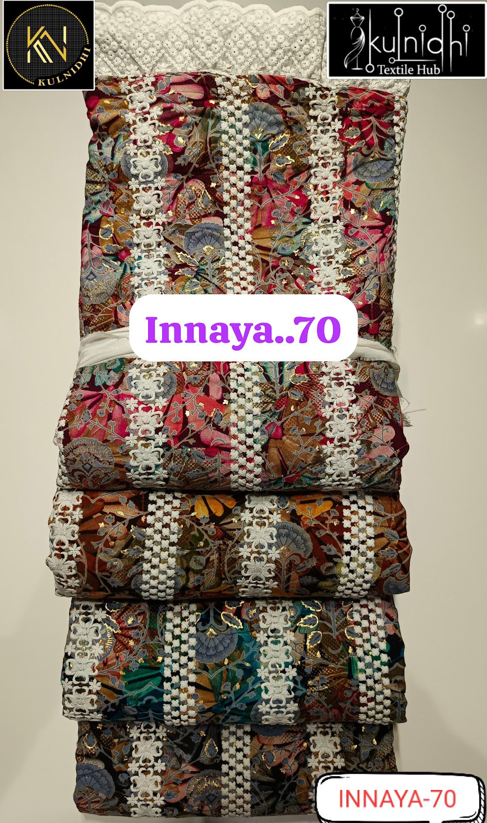Innaya 230325 Kulnidhi Viscose Salwar Suits Wholesaler India