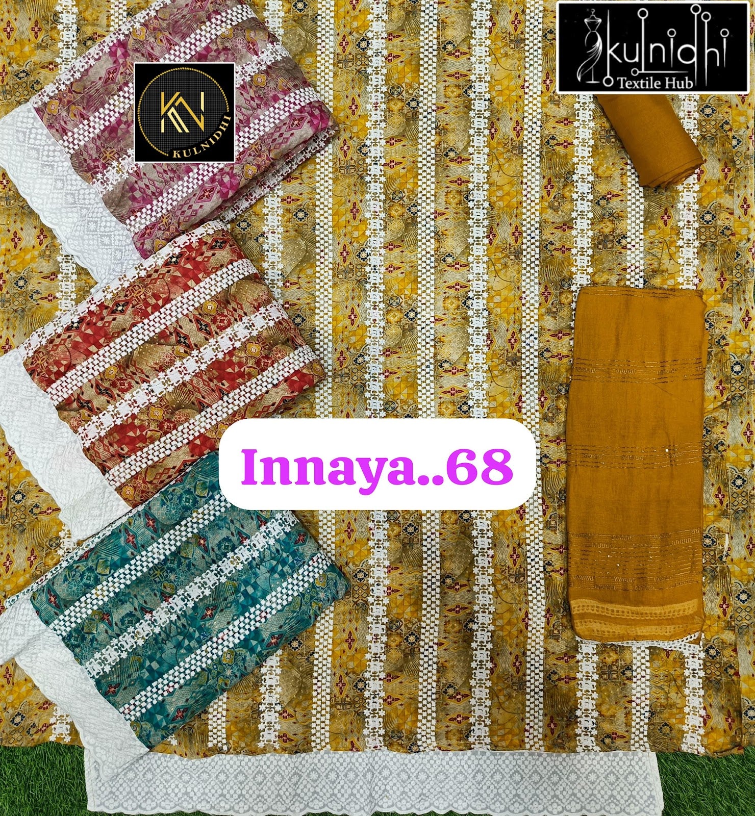 Innaya 230325 Kulnidhi Viscose Salwar Suits Wholesaler India