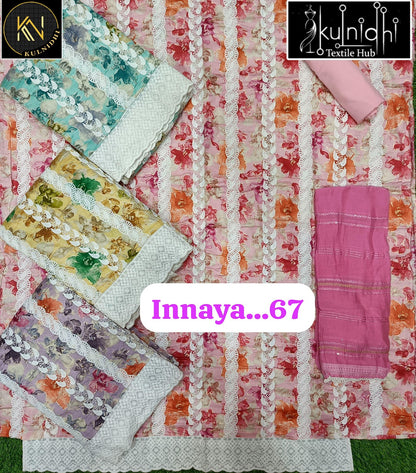 Innaya 230325 Kulnidhi Viscose Salwar Suits Wholesaler India