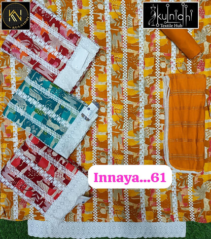 Innaya 230325 Kulnidhi Viscose Salwar Suits Wholesaler India