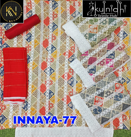 Innaya 3105 Kulnidhi Viscose Reyon Salwar Suits Exporter