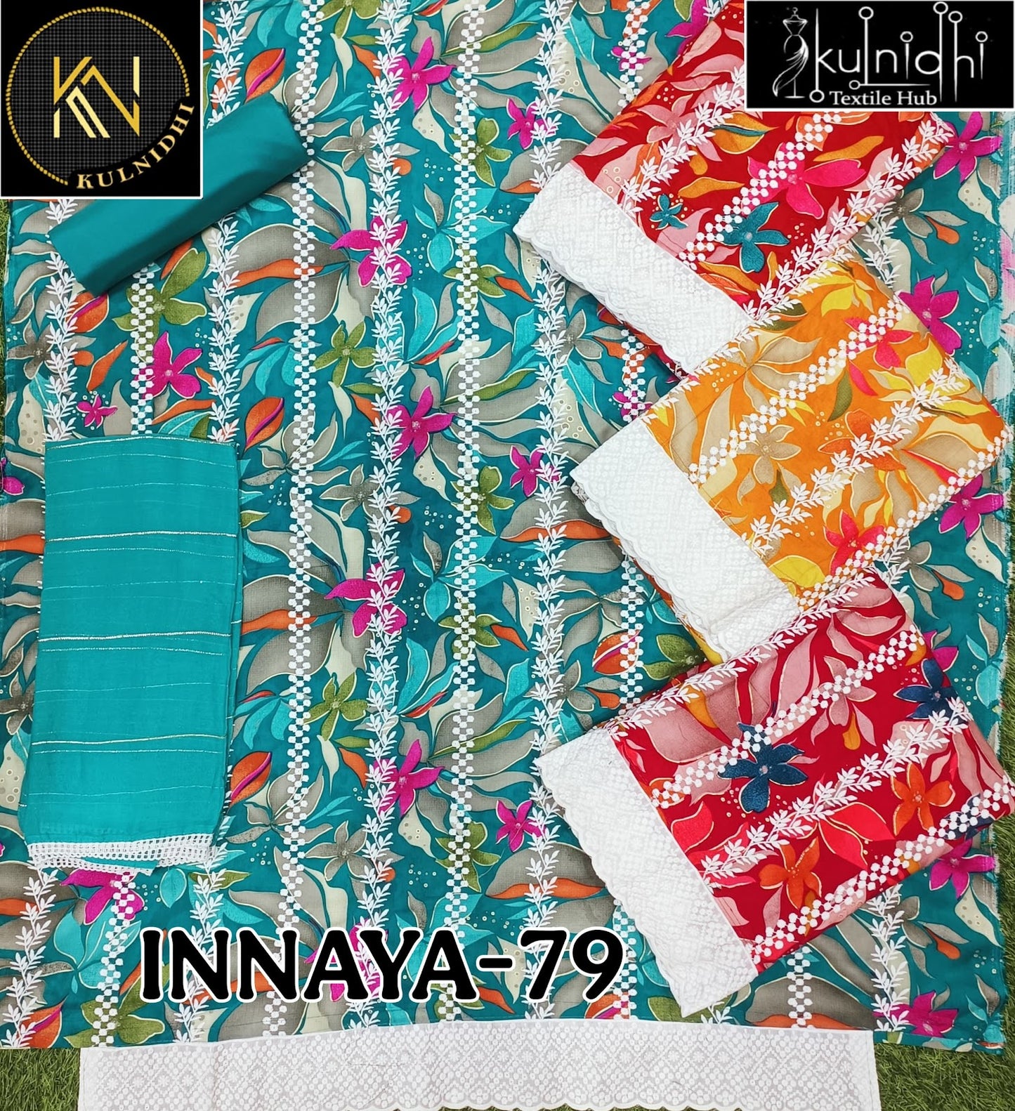 Innaya 3105 Kulnidhi Viscose Reyon Salwar Suits Exporter