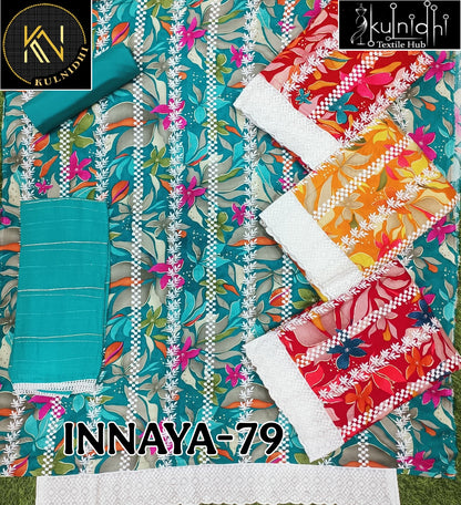 Innaya 3105 Kulnidhi Viscose Reyon Salwar Suits Exporter