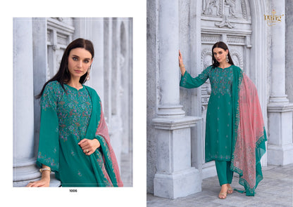 Innaya Rang Fashion Pure Viscose Muslin Pant Style Suits Exporter