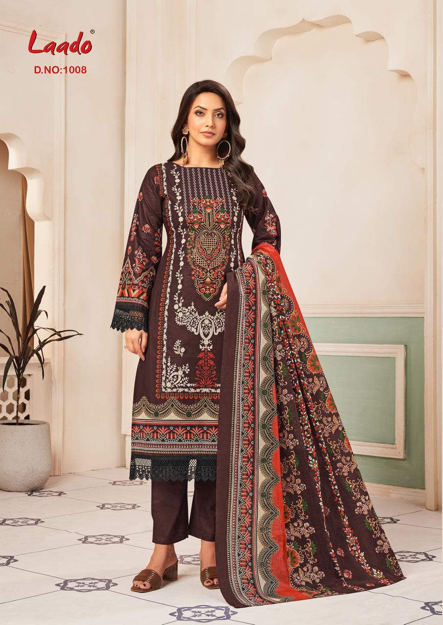 Innayat Vol 1 Laado Cotton Karachi Salwar Suits Exporter