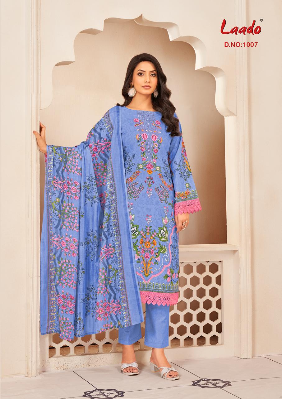 Innayat Vol 1 Laado Cotton Karachi Salwar Suits Exporter