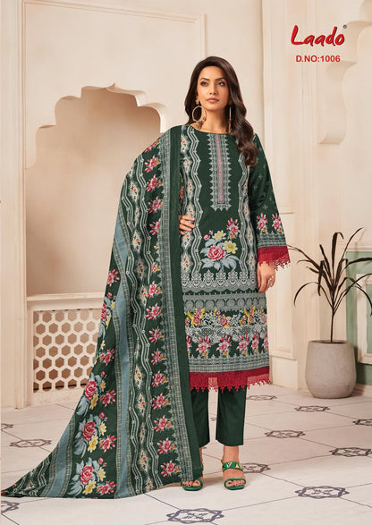 Innayat Vol 1 Laado Cotton Karachi Salwar Suits Exporter