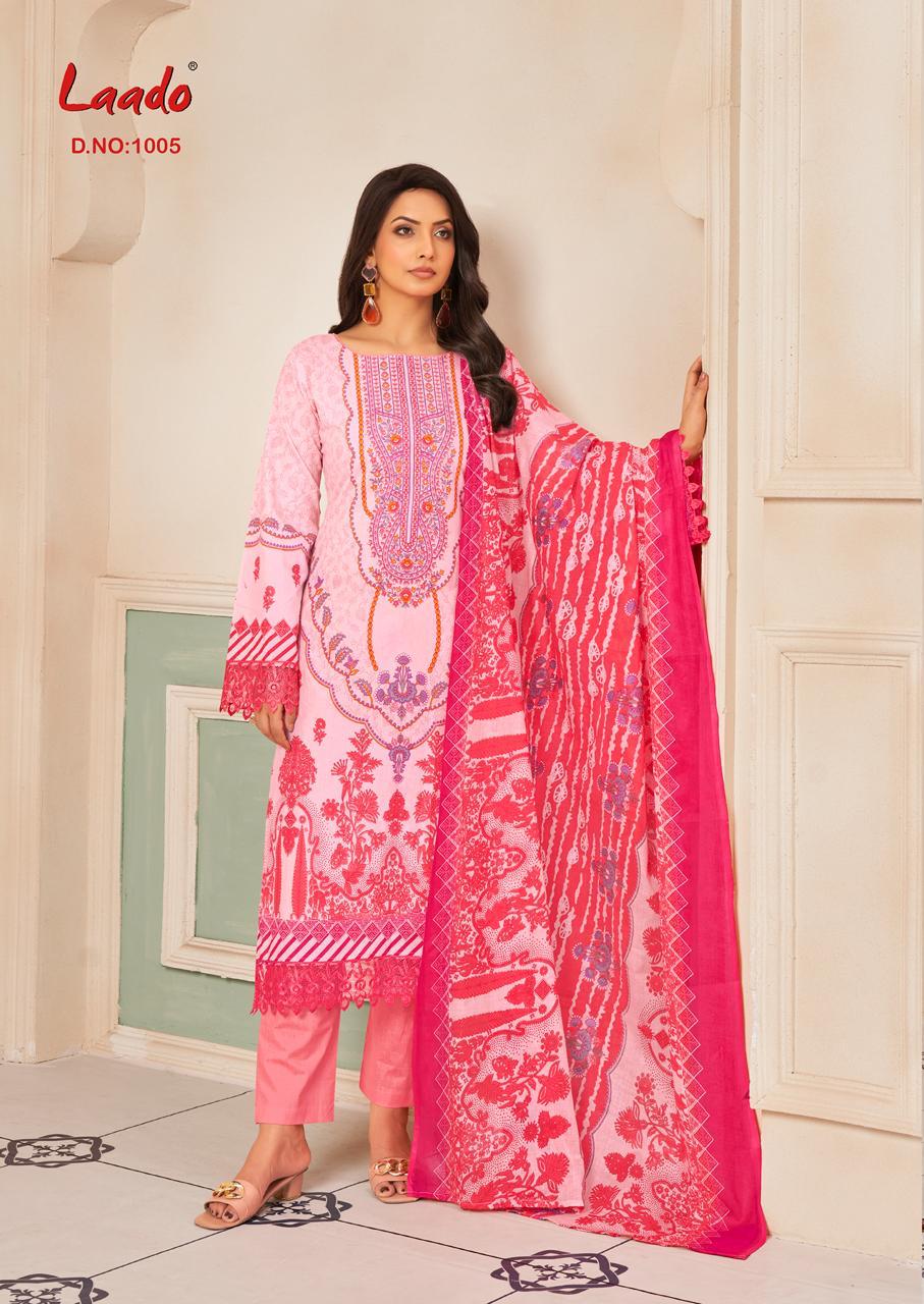 Innayat Vol 1 Laado Cotton Karachi Salwar Suits Exporter