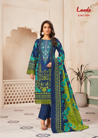 Innayat Vol 1 Laado Cotton Karachi Salwar Suits Exporter
