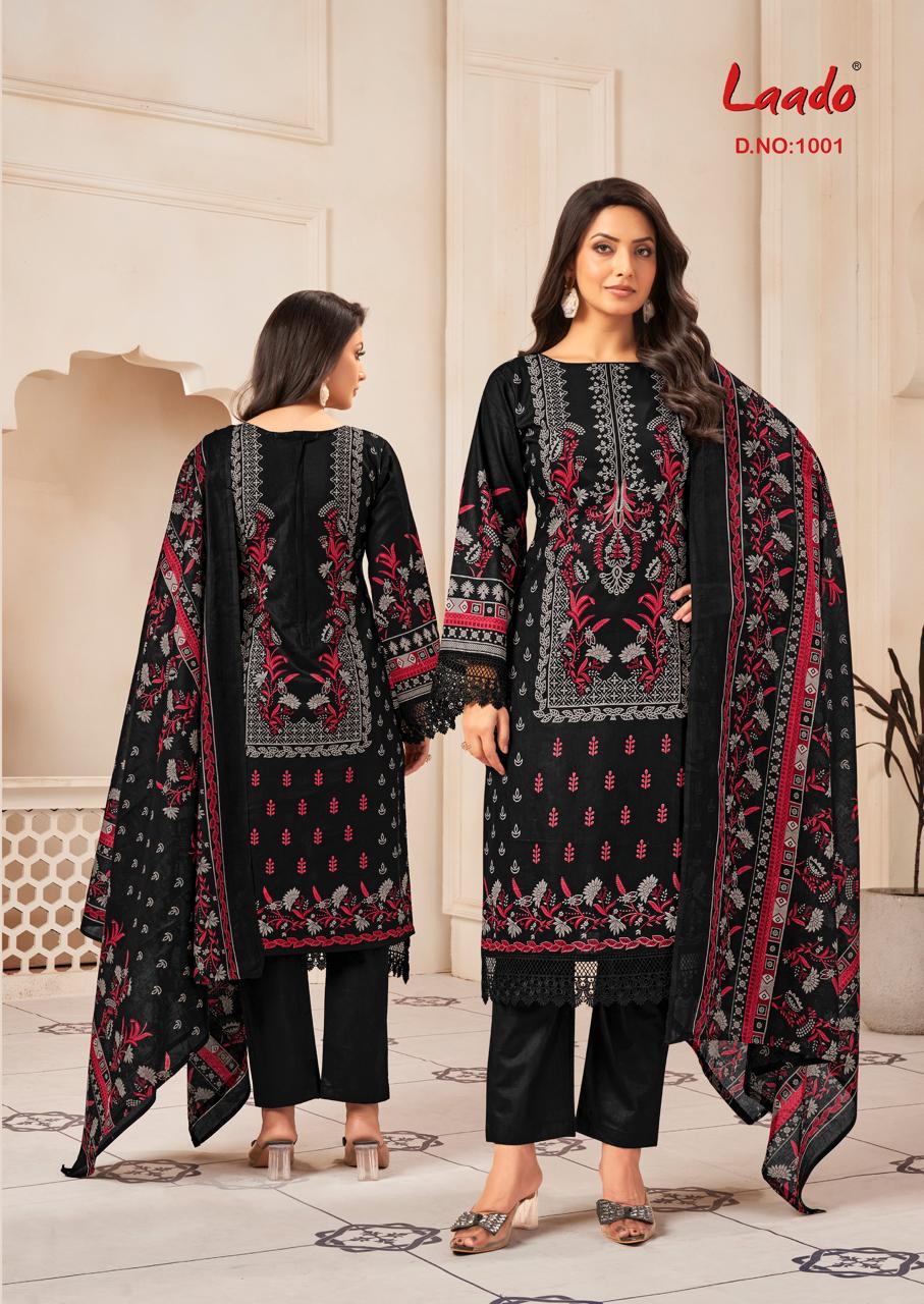 Innayat Vol 1 Laado Cotton Karachi Salwar Suits Exporter