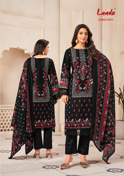 Innayat Vol 1 Laado Cotton Karachi Salwar Suits Exporter