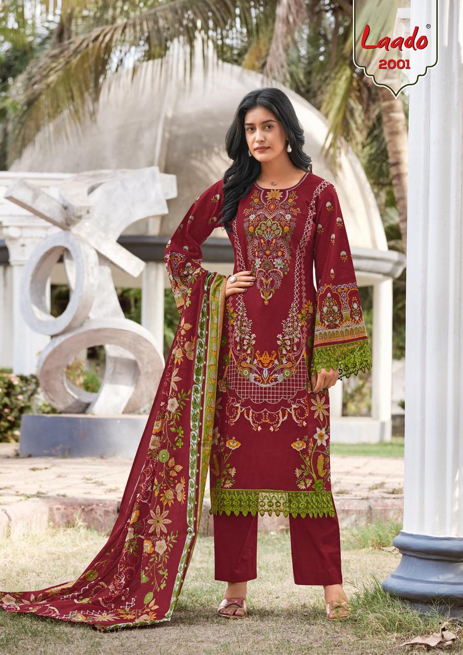Innayat Vol 2 Laado Cotton Karachi Salwar Suits Manufacturer Gujarat