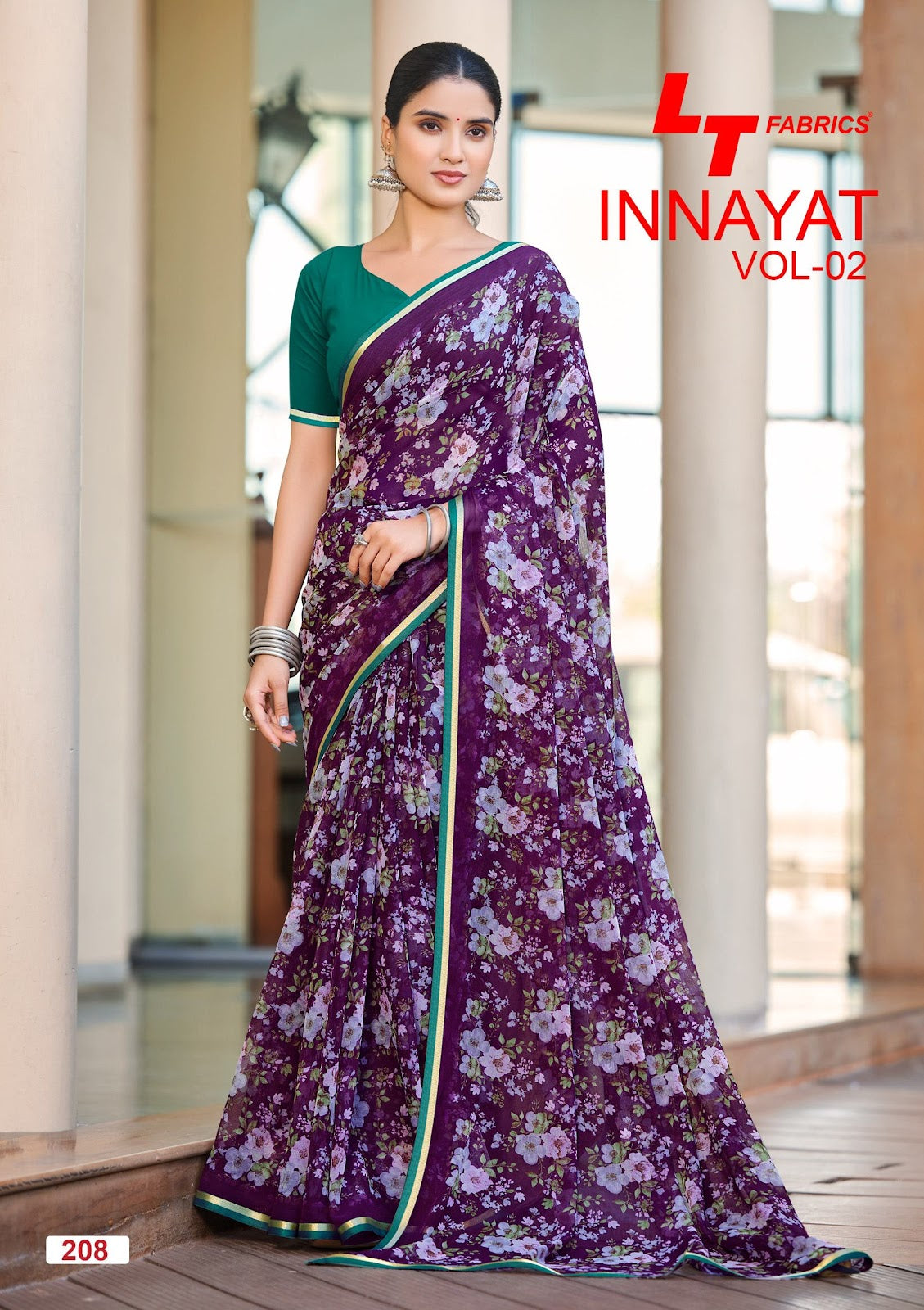 Innayat Vol 2 Lt Fabrics Sarees Exporter