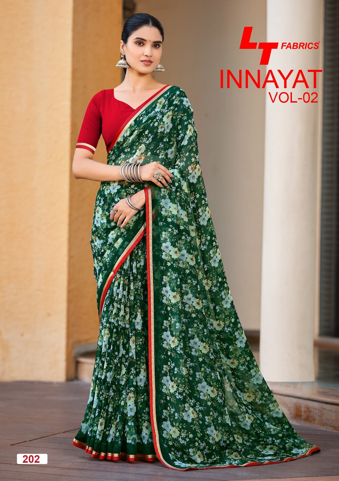 Innayat Vol 2 Lt Fabrics Sarees Exporter