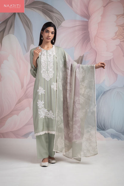 Innika Naariti Muslin Pant Style Suits Supplier India