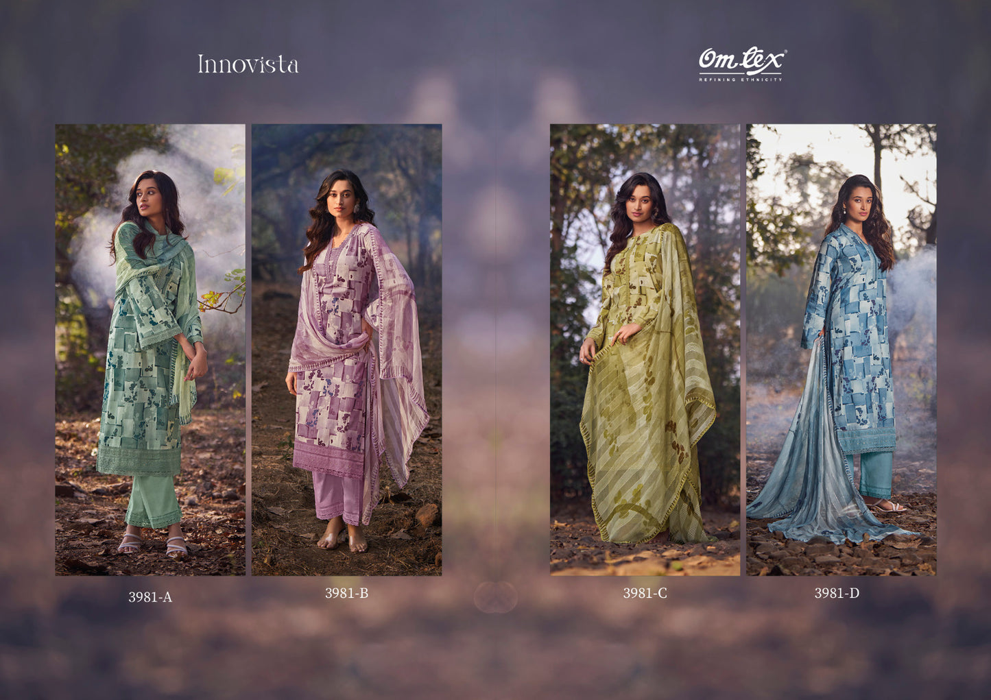 Innovista Omtex Lawn Cotton Pant Style Suits