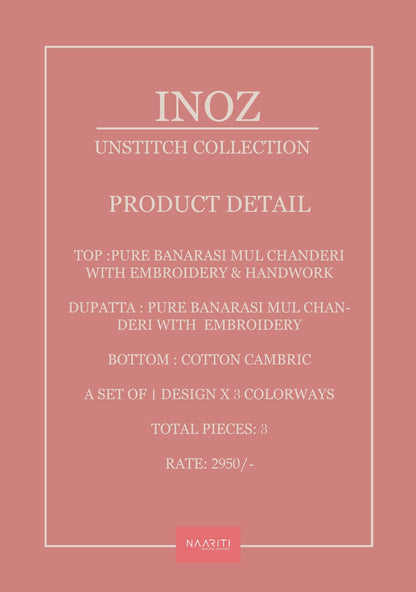 Inoz Naariti Banarasi Pant Style Suits Manufacturer