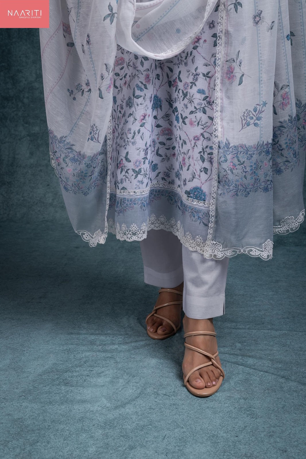 Inroo Naariti Linen Pant Style Suits Exporter Ahmedabad