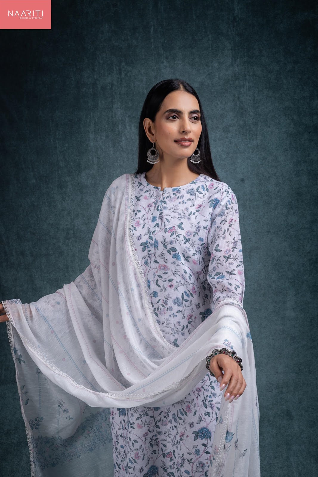 Inroo Naariti Linen Pant Style Suits Exporter Ahmedabad