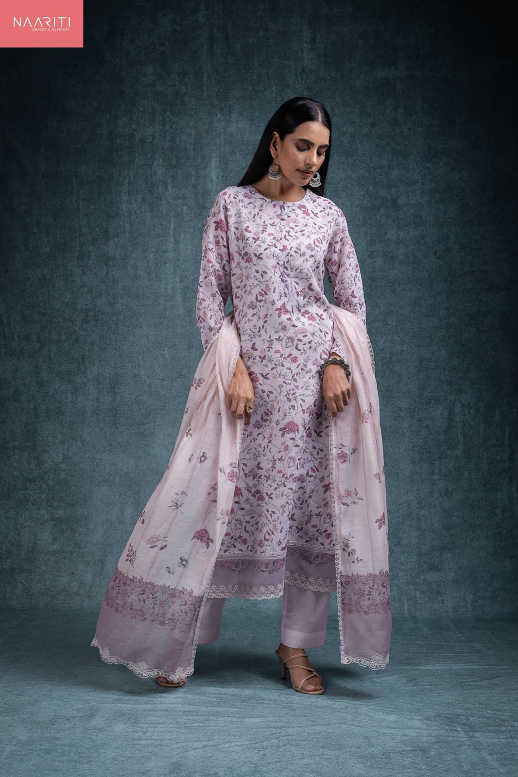 Inroo Naariti Linen Pant Style Suits Exporter Ahmedabad