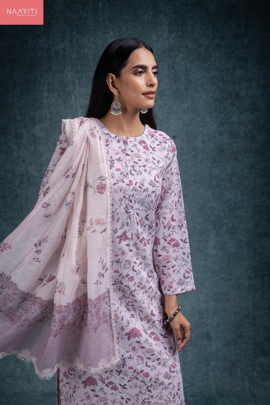 Inroo Naariti Linen Pant Style Suits Exporter Ahmedabad