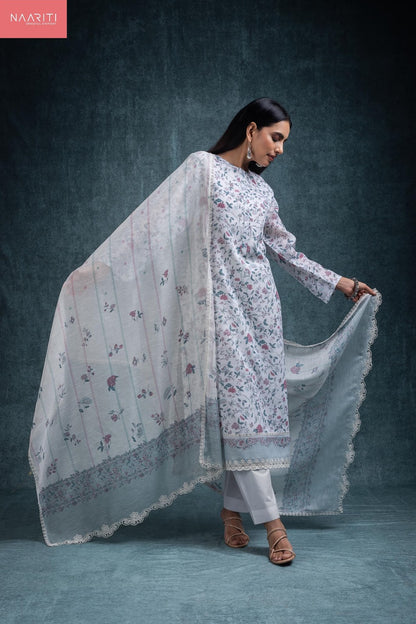 Inroo Naariti Linen Pant Style Suits Exporter Ahmedabad
