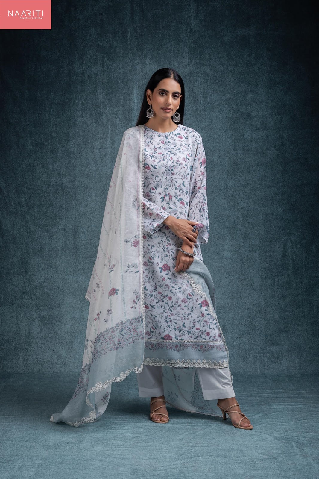 Inroo Naariti Linen Pant Style Suits Exporter Ahmedabad