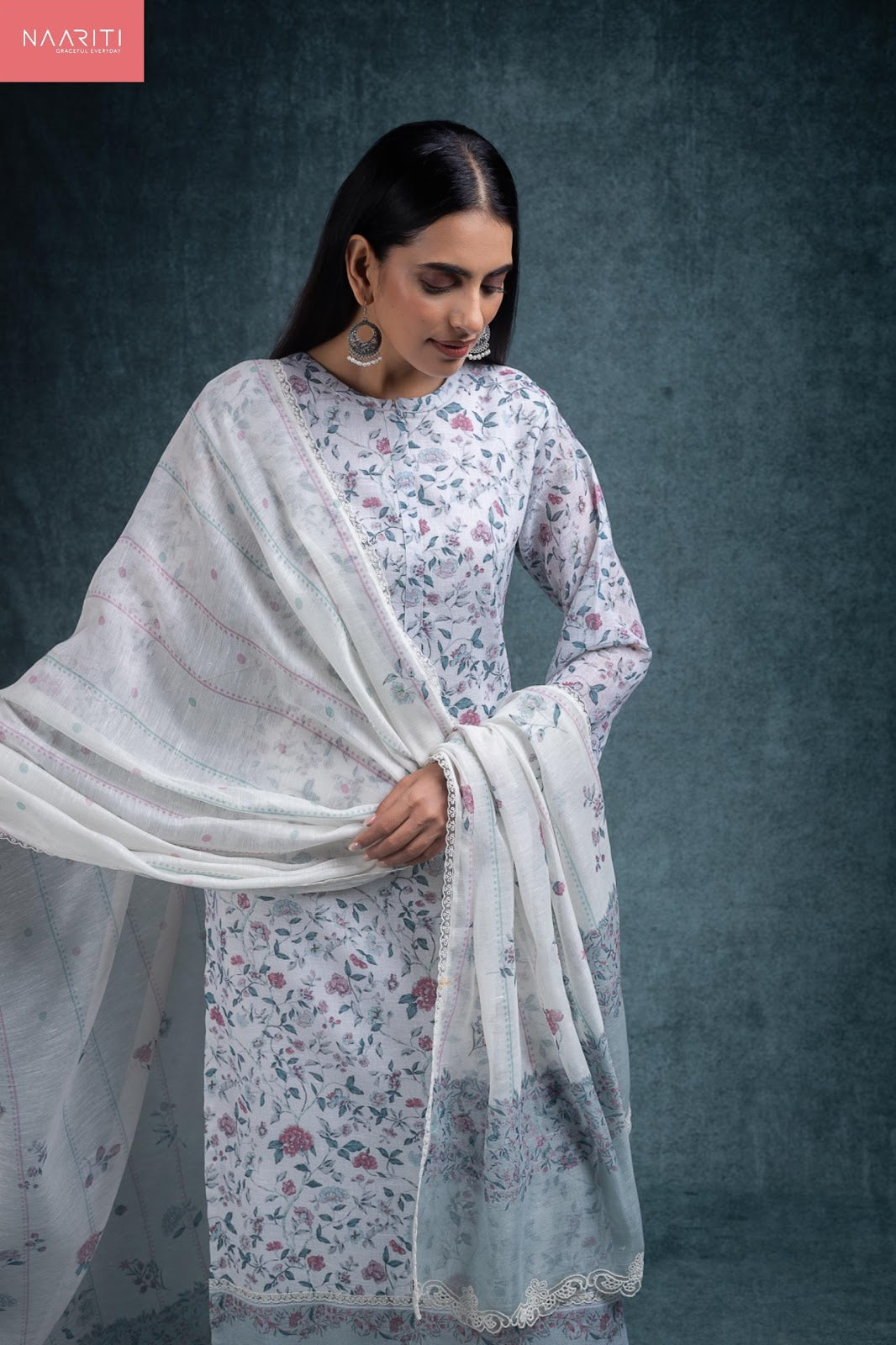 Inroo Naariti Linen Pant Style Suits Exporter Ahmedabad