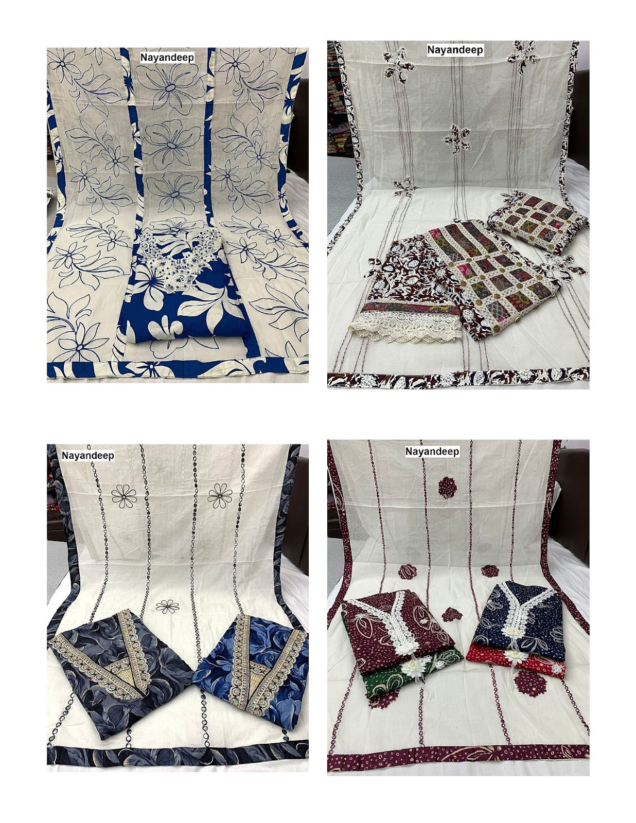 Insta Mart Nayandeep Cotton Dress Material Supplier Ahmedabad