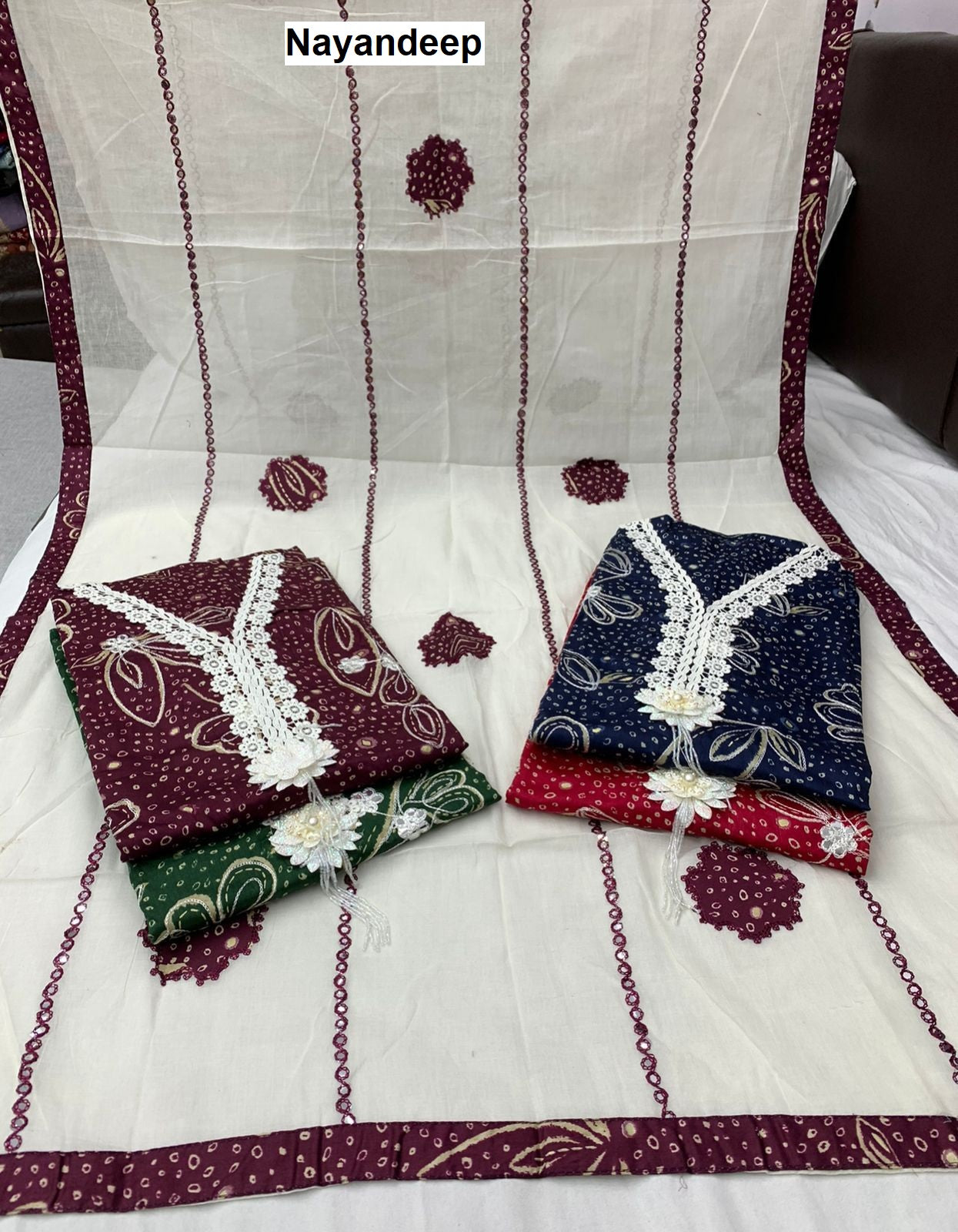 Insta Mart Nayandeep Cotton Dress Material Supplier Ahmedabad