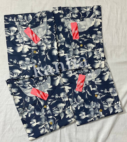 Ipl 120325 Kanha Reyon Kurtis Exporter Ahmedabad