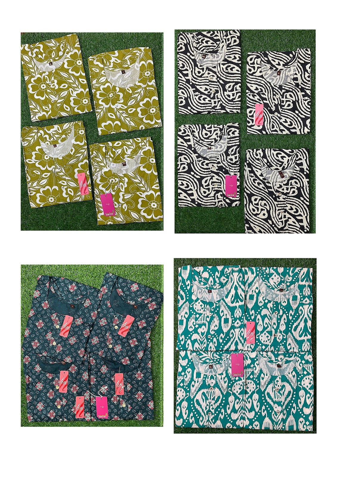 Ipl 221125 Kanha Liva Reyon Straight Cut Kurtis Manufacturer India