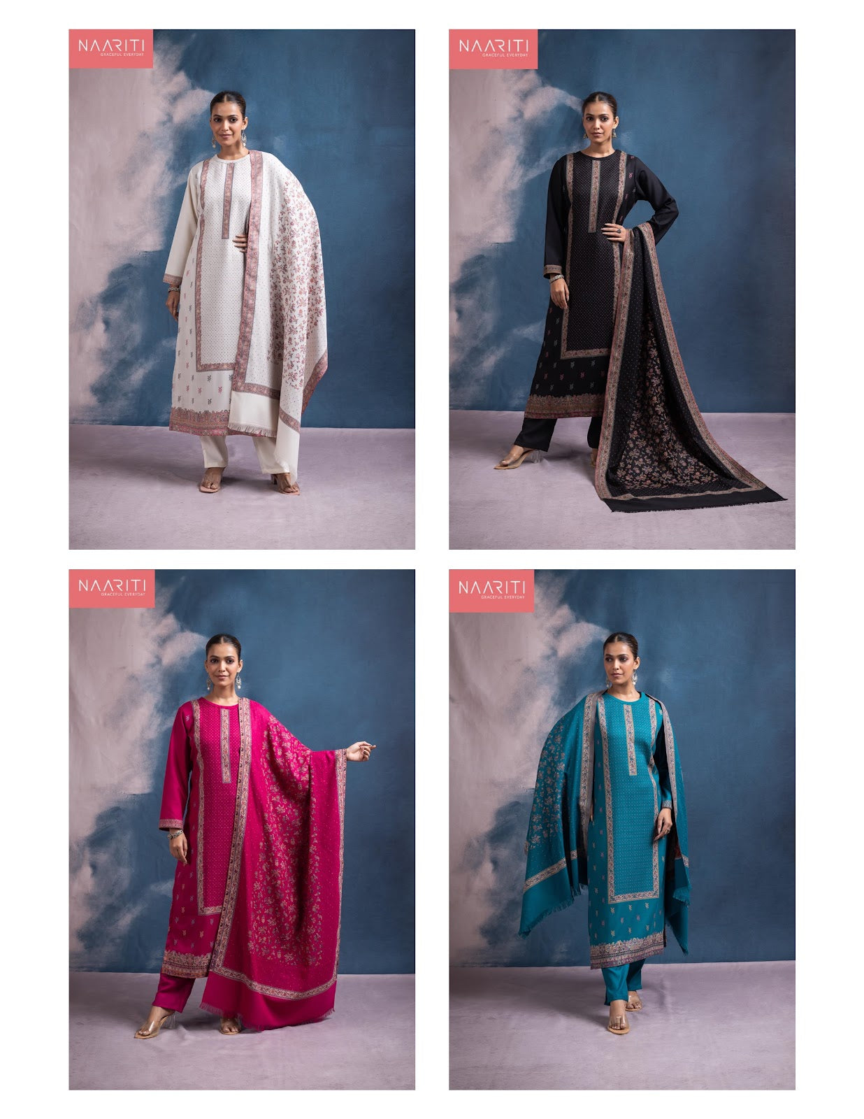 Iqba Naariti Pashmina Suits Manufacturer India