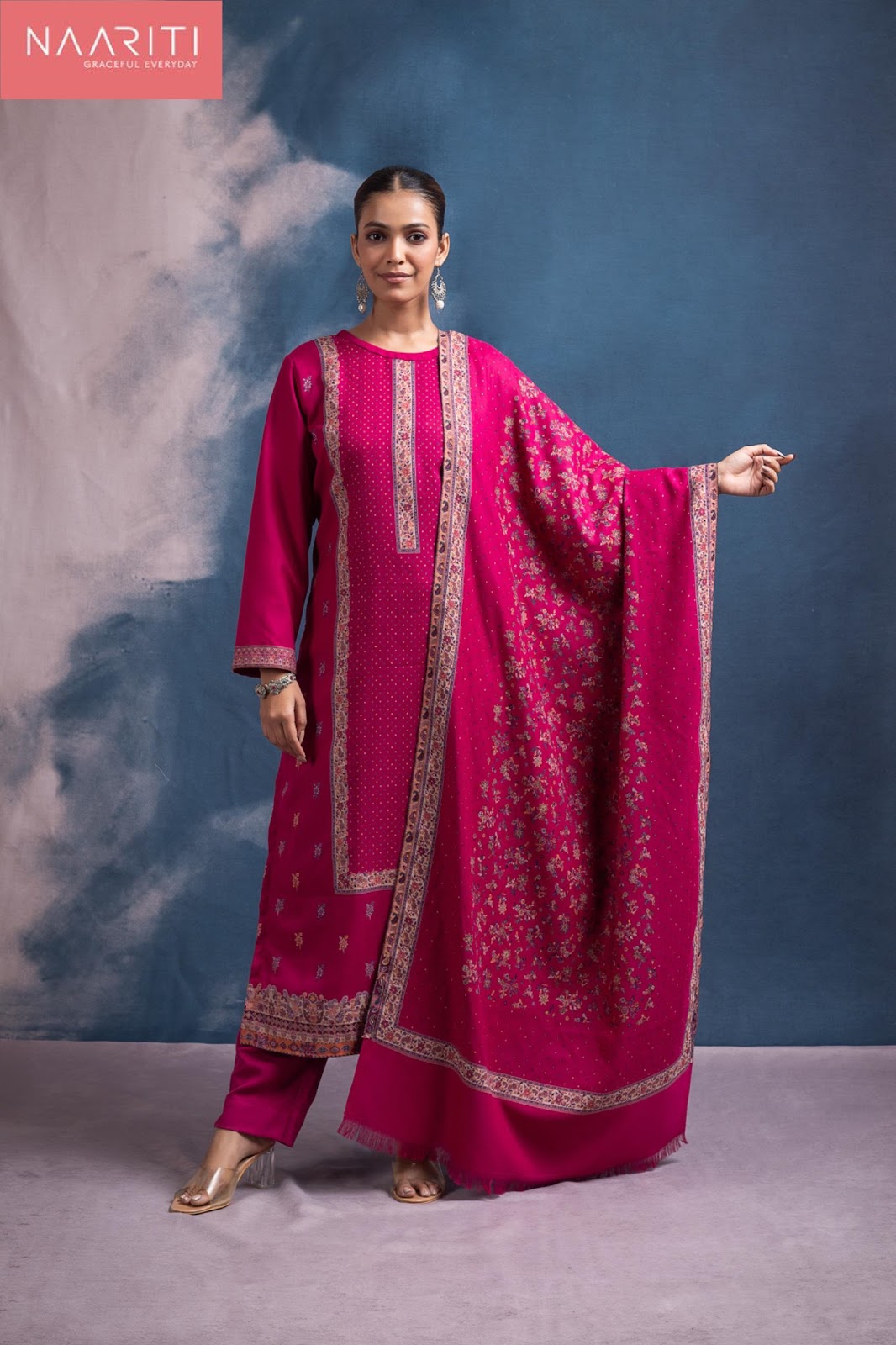 Iqba Naariti Pashmina Suits Manufacturer India