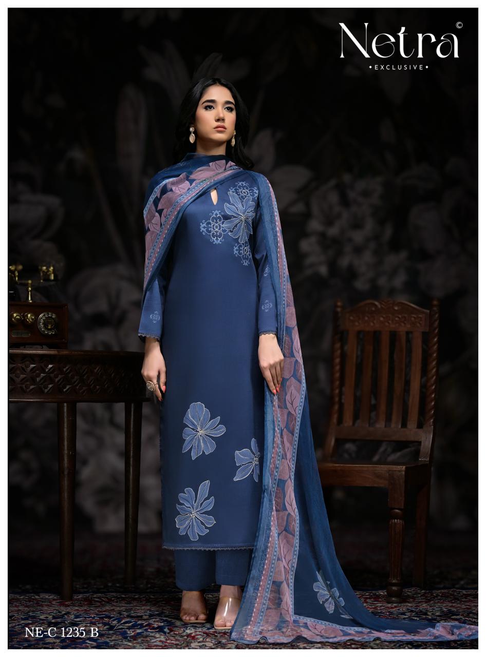 Ira Netra Pure Cotton Pant Style Suits Wholesaler Gujarat