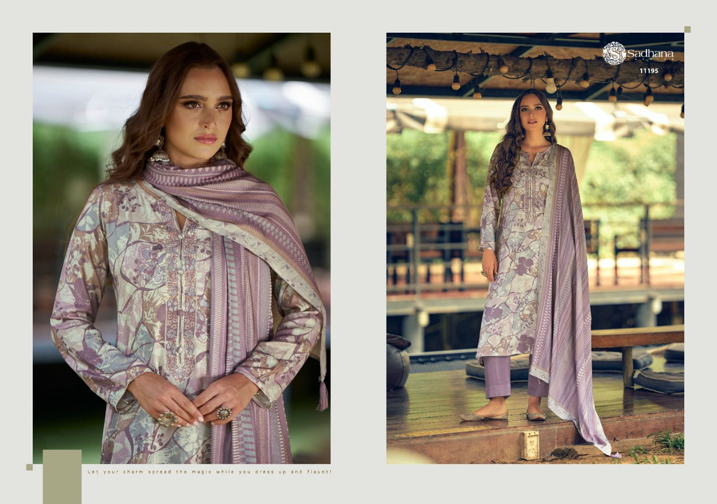 Ira Sadhana Viscose Pashmina Suits Wholesale Price