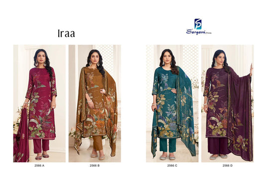 Iraa Sargam Prints Pashmina Suits Wholesale