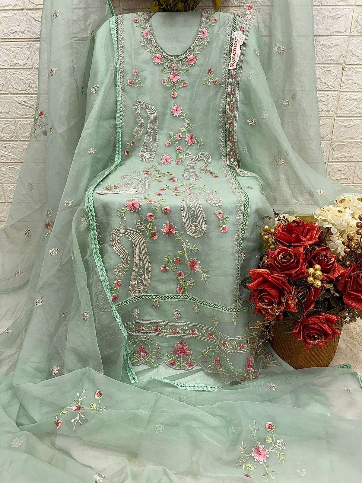 Iraaday Ir 21210 Fepic Organza Pakistani Salwar Suits Wholesaler Ahmedabad