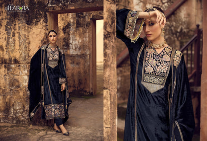Iraaya Harra Velvet Suits Manufacturer India