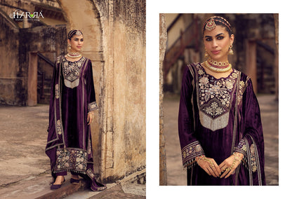 Iraaya Harra Velvet Suits Manufacturer India