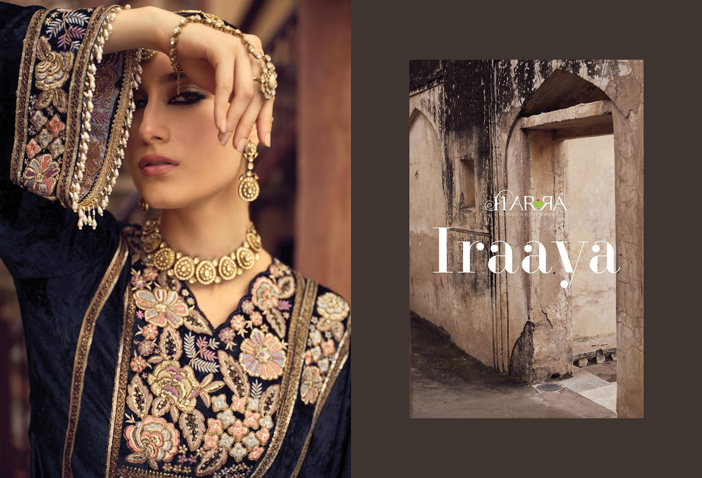 Iraaya Harra Velvet Suits Manufacturer India
