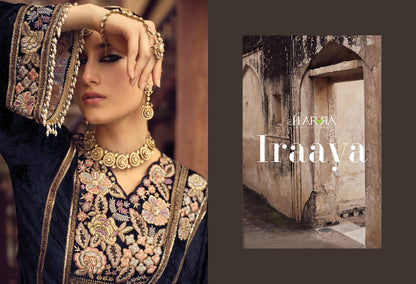 Iraaya Harra Velvet Suits Manufacturer India