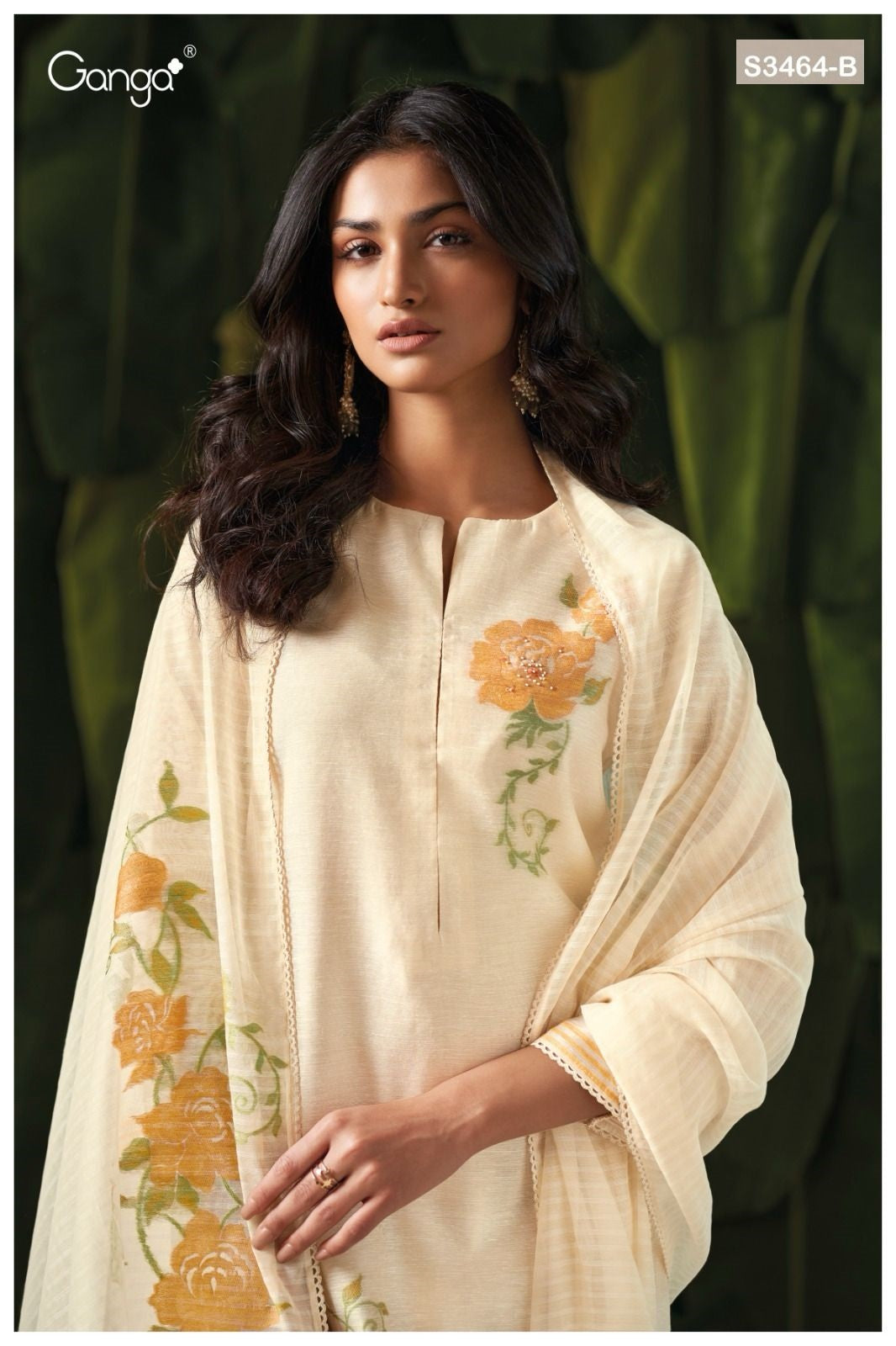 Iradri Ganga Woven Linen Plazzo Style Suits Wholesale