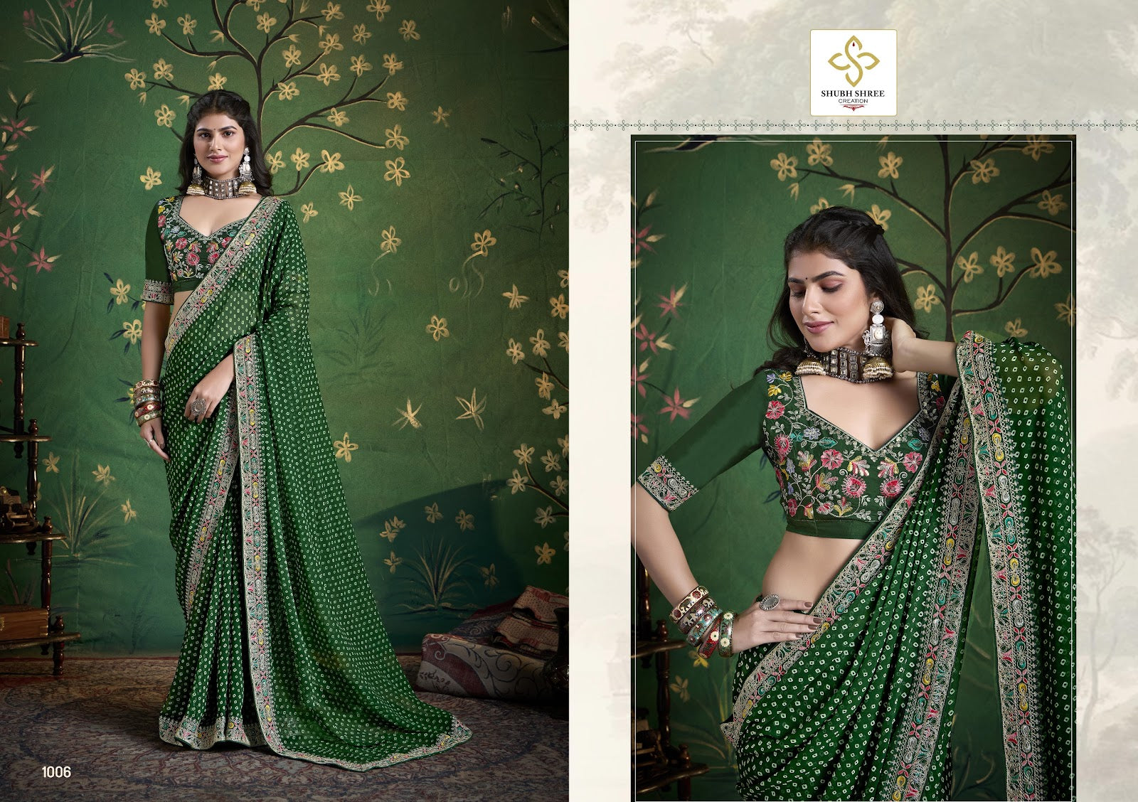 Iragai Shubh Shree Georgette Sarees Wholesale Price